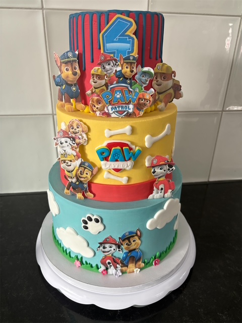 Paw Patrol kindertaart